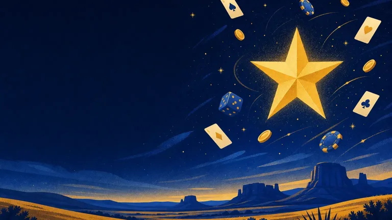 Texas casino illustration